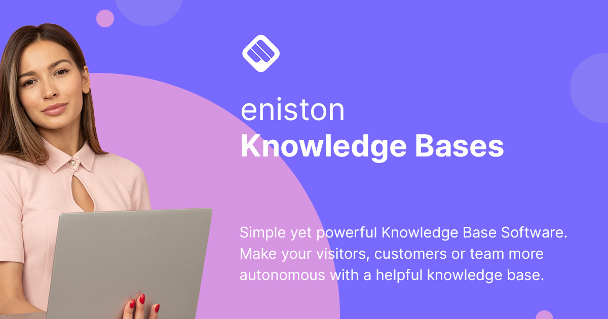 Knowledge Base Software for Knowledge Management | eniston